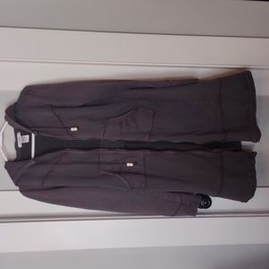 PRAIRIE UNDERGROUND Long Zip Up Hooded Jacket